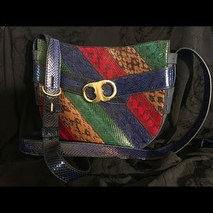 Tory Burch Gemini Link Snake cross-body bag